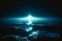 Relatos de luzes estranhas no oceano