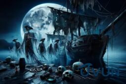 Lendas de piratas fantasmas nos mares do Caribe