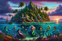 Relatos de sirenes em ilhas remotas