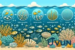 A influência da acidez dos oceanos na vida marinha