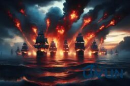 O enigma das embarcações em chamas