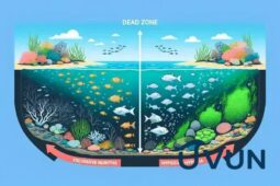 O que são zonas mortas nos mares