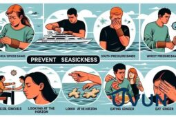 Como evitar enjoos durante navegação em alto-mar
