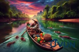 Boas práticas para navegação em rios estreitos