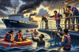 O que fazer em caso de homem ao mar