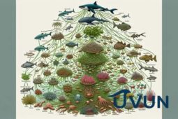 Como a rede alimentar marinha está interligada