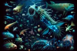 Criaturas raras descobertas nas profundezas do mar