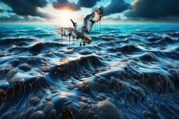 Os perigos do derramamento de óleo nos mares