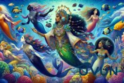 Crenças sobre sereias protetoras do oceano