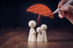 Assurance-vie pour protéger l’épargne d’une famille.