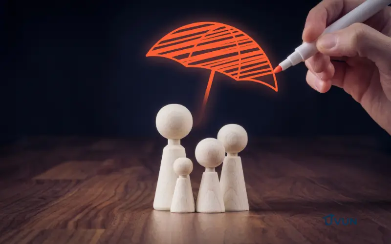 Assurance-vie pour protéger l’épargne d’une famille.