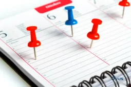 Défi 52 semaines suivi sur un calendrier.